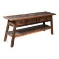 Houten sidetable L