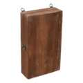 Houten sleutelkastje