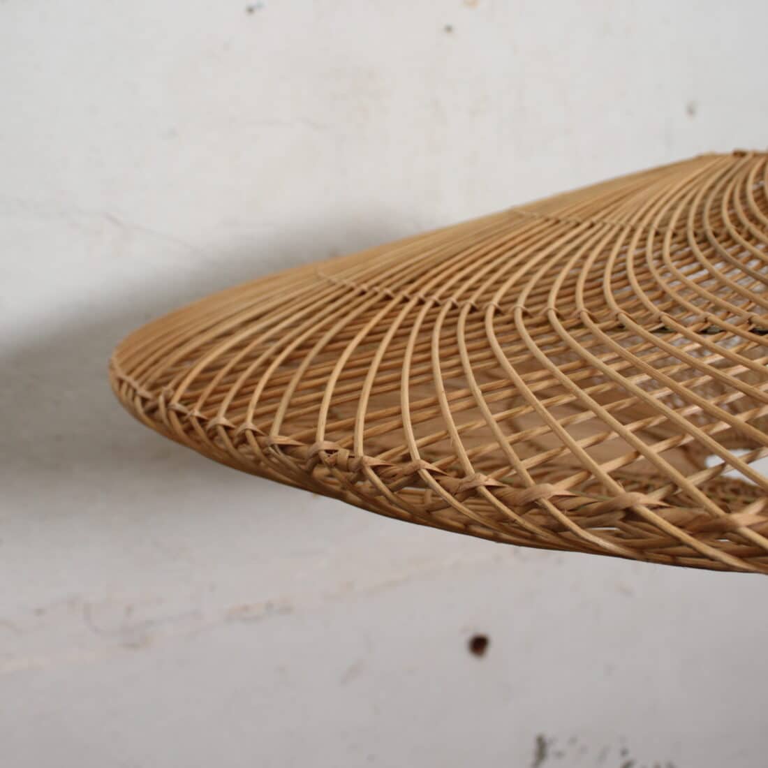 Rotan Hanglamp Ufo Naturel L