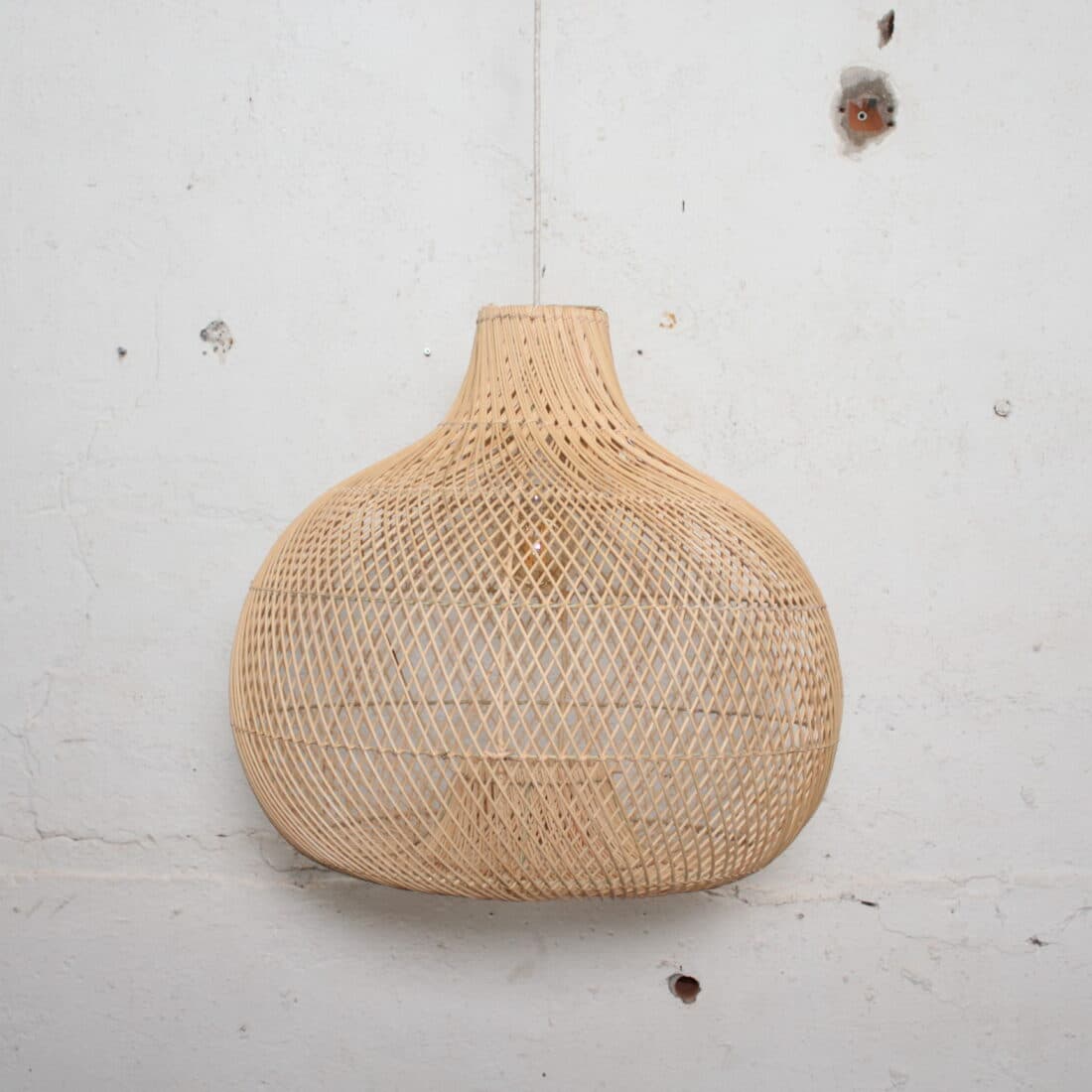 Rotan Hanglamp Appel Naturel S