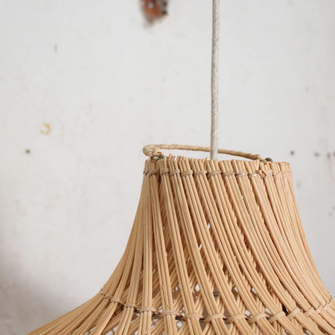Rotan Hanglamp Appel Naturel S