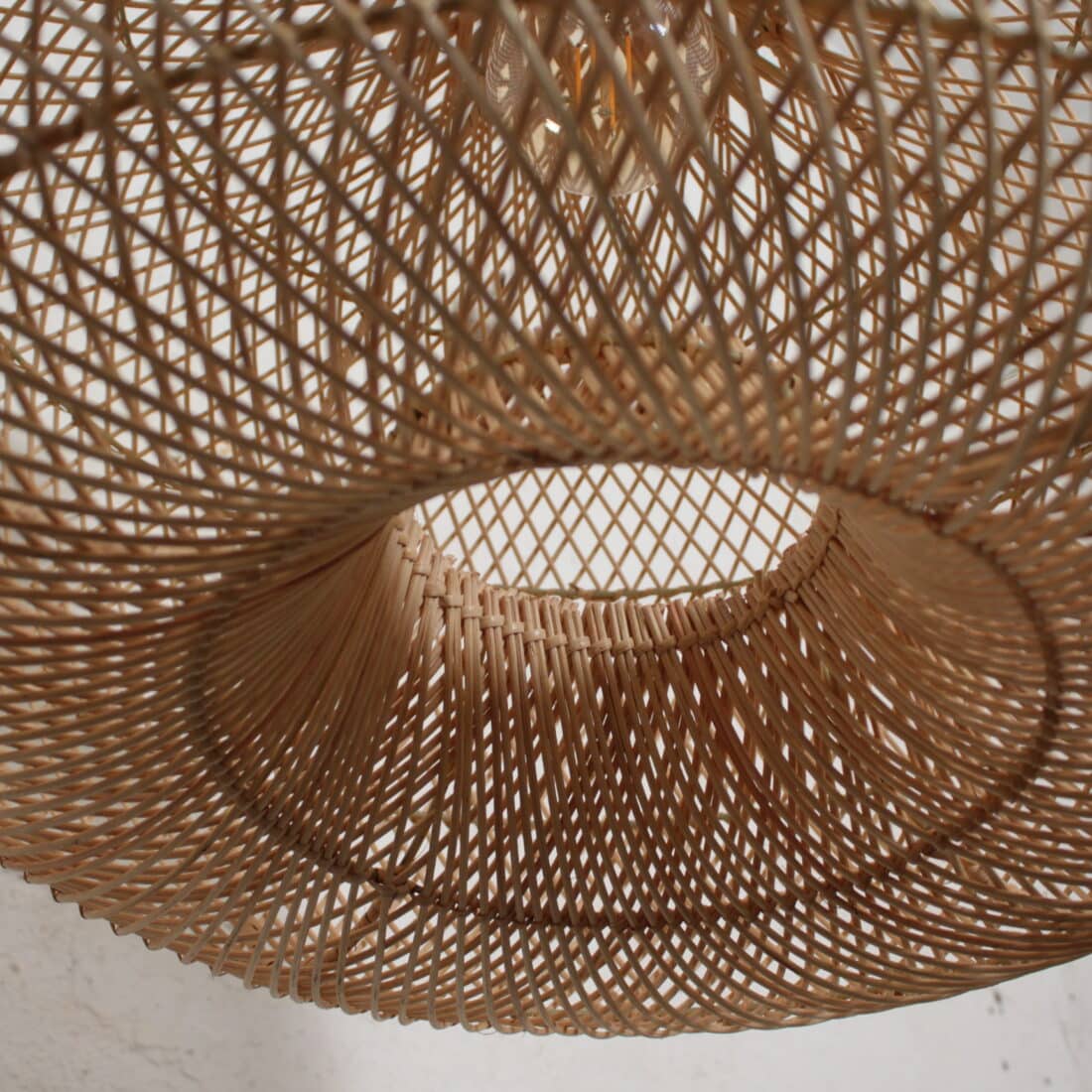 Rotan Hanglamp Appel Naturel S