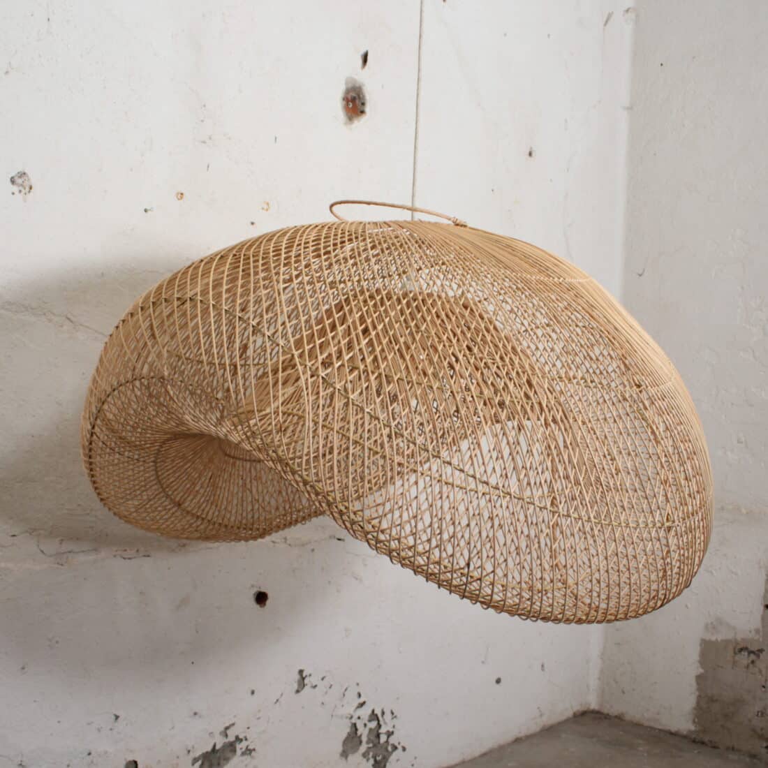 Rotan Hanglamp Golf Naturel L