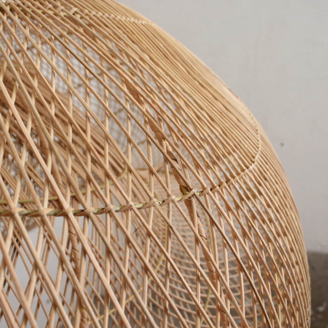 Rotan Hanglamp Golf Naturel L