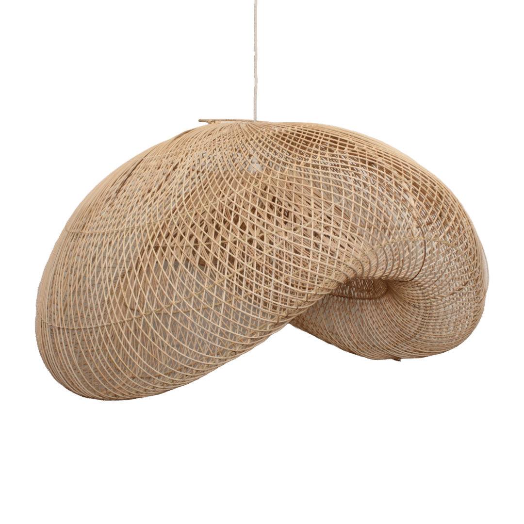 Rotan Hanglamp Golf Naturel L