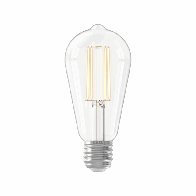 Calex Clear Rustic Bulb E27 8211 250 Lumen