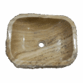 Onyx wasbak | rechthoekig