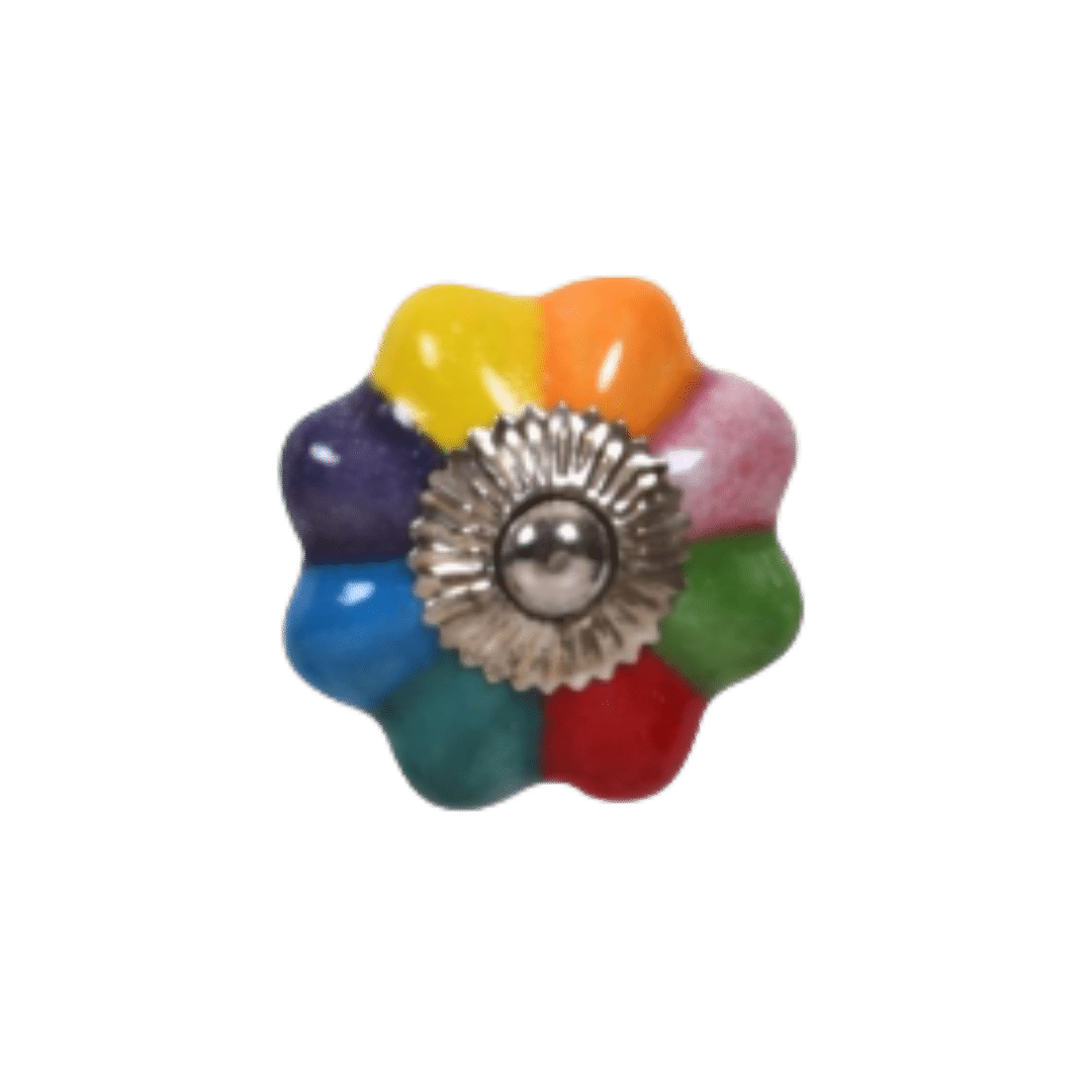 Kleurrijke Deurknop Kleurrijke Deurknop