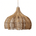Rotan hanglamp | Bloem gemeleerd M