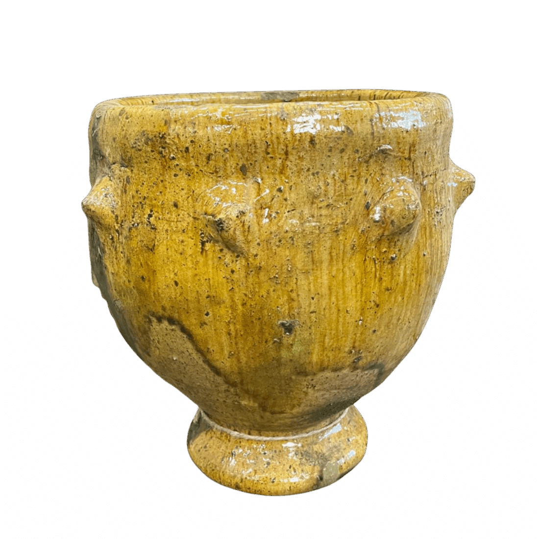 Tamegroute Kelk Met Bobbels Oker