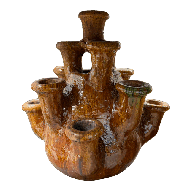 Tamegroute Toeter Vaas Oker