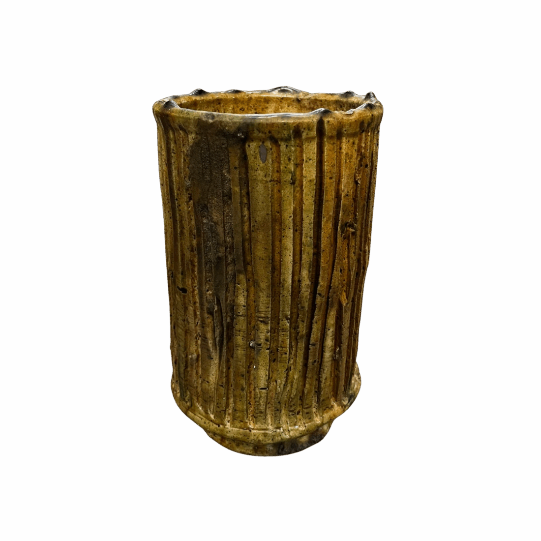 Tamegroute Ribbel Vaas Oker