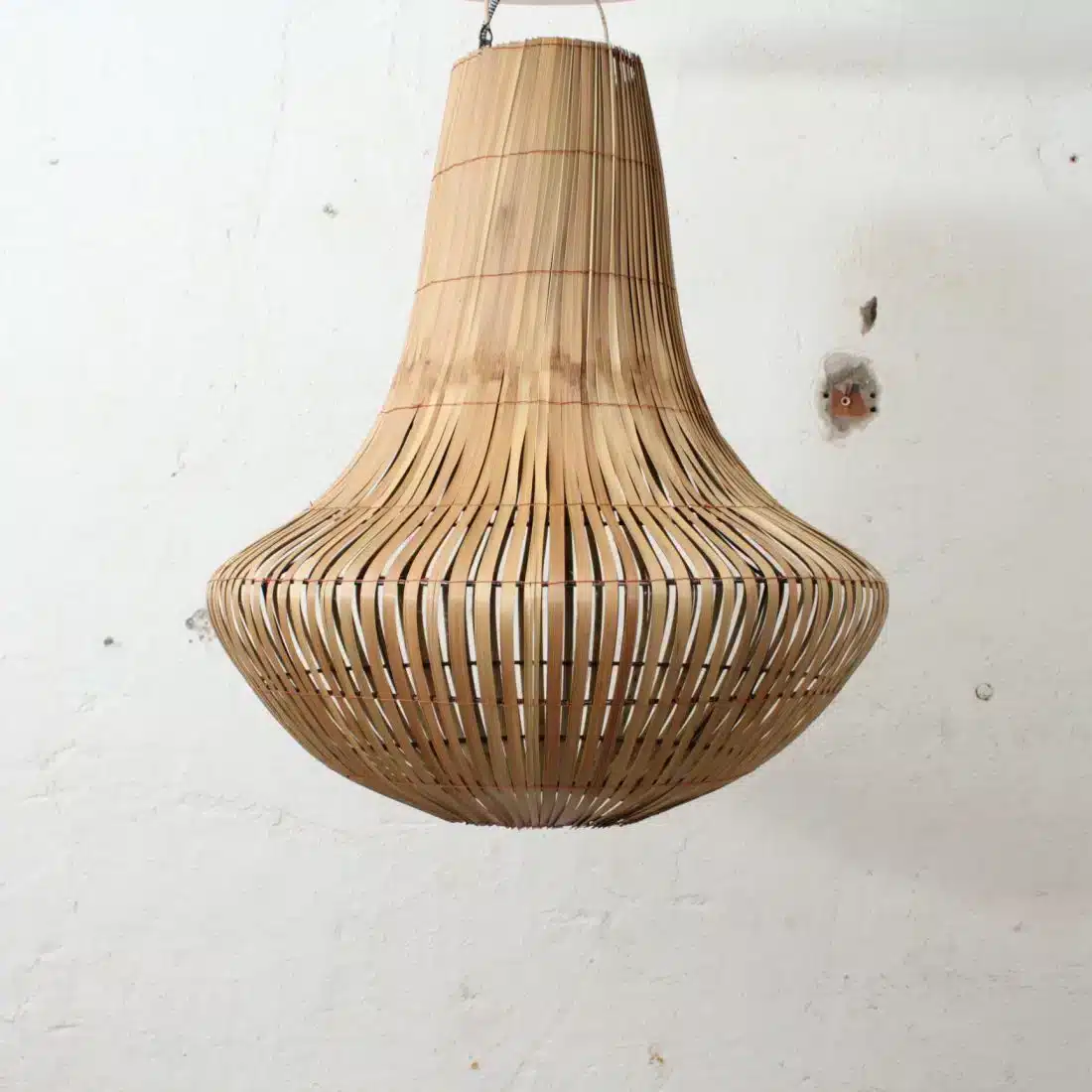 Rotan Kroonluchter Naturel M Rotan Kroonluchter Naturel M