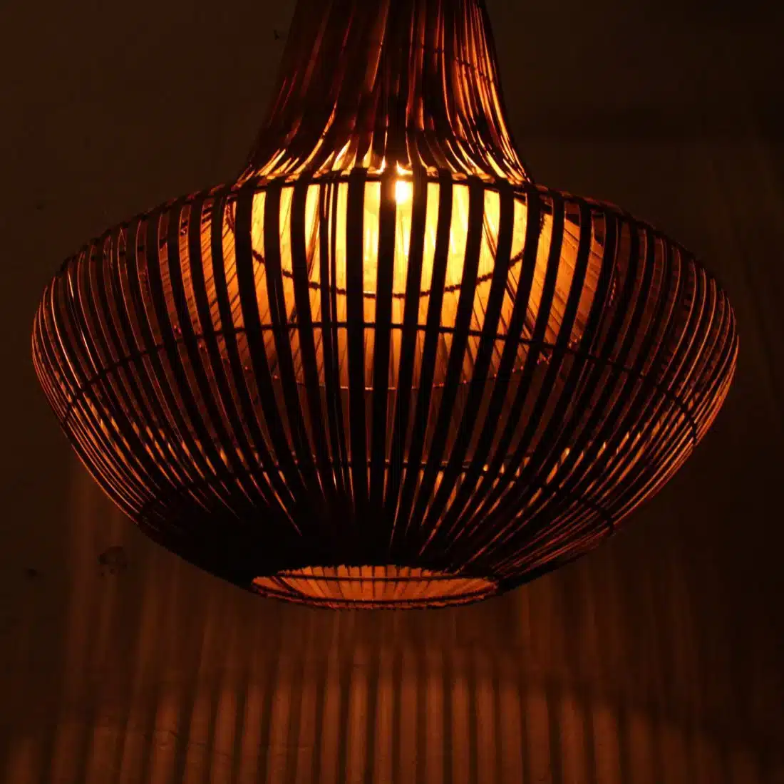 Rotan Kroonluchter Naturel M Rotan Kroonluchter Naturel M