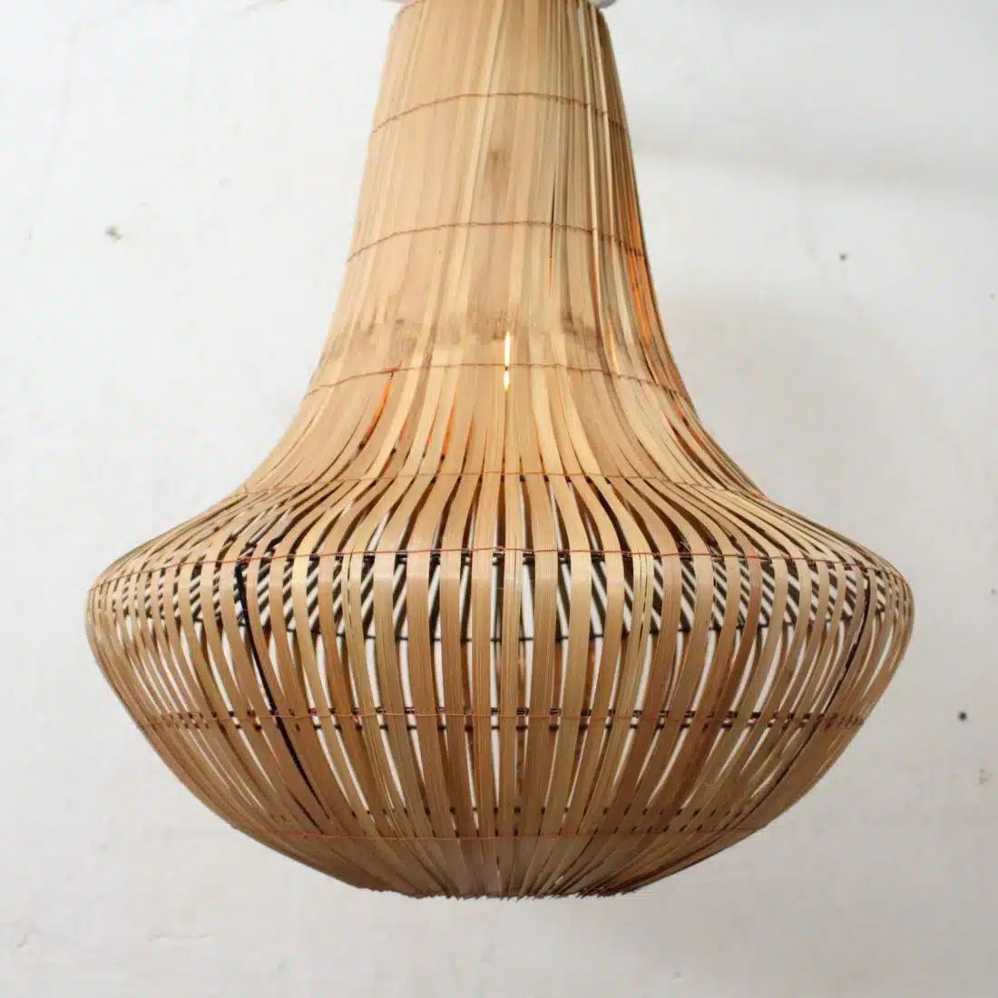 Rotan Kroonluchter Naturel M Rotan Kroonluchter Naturel M
