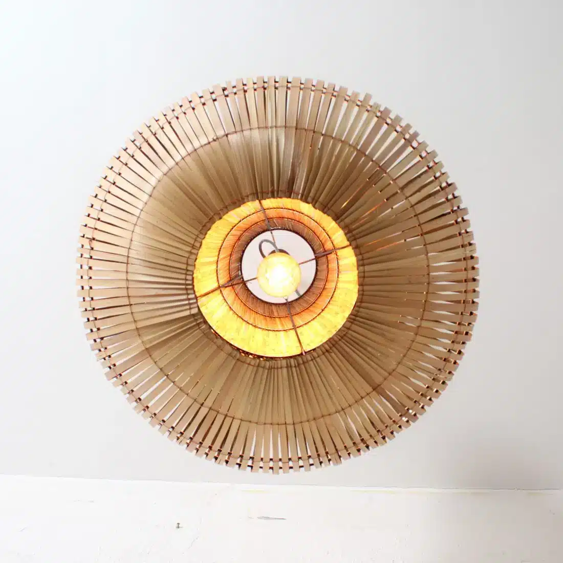Rotan Kroonluchter Naturel M Rotan Kroonluchter Naturel M