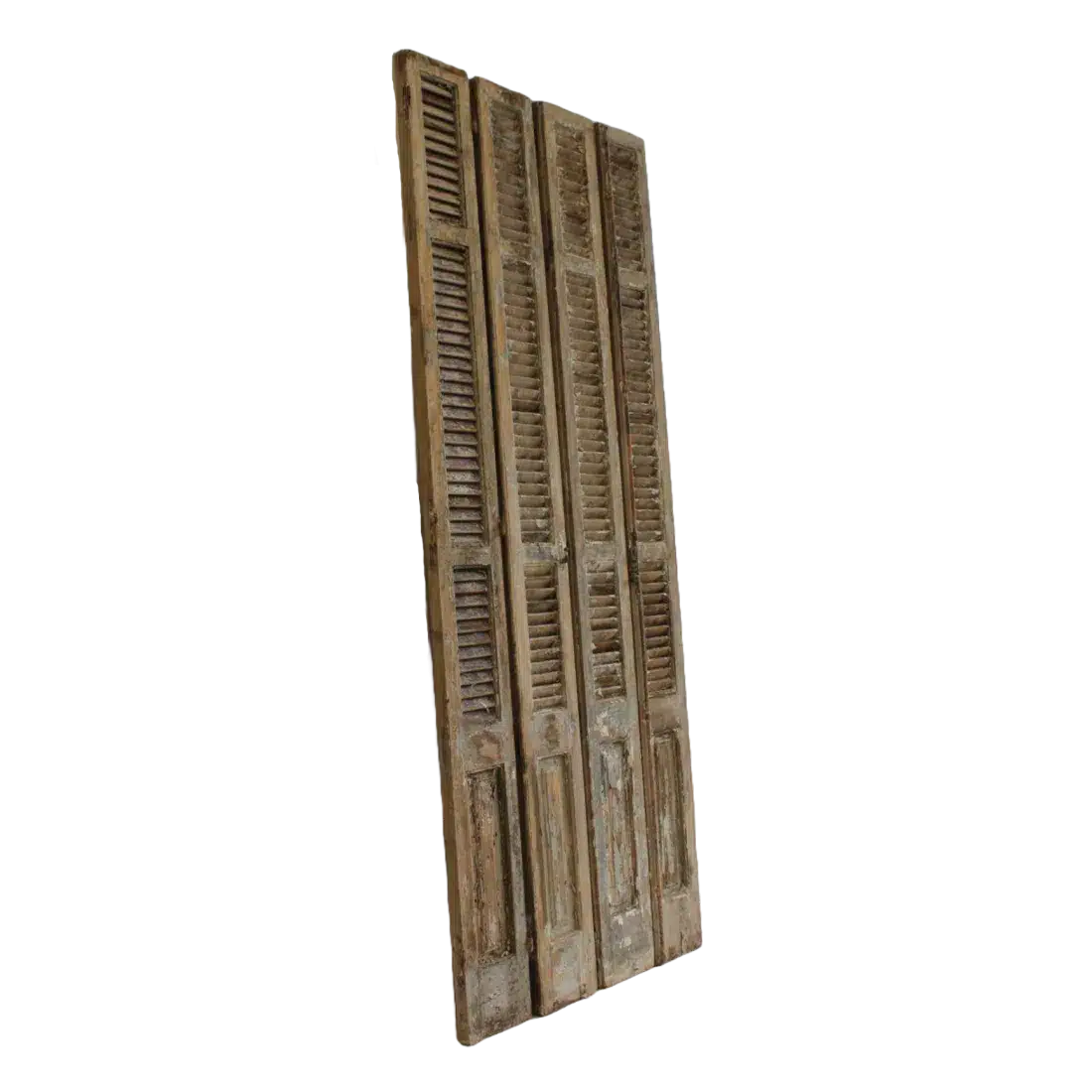 Oude Franse Shutters Set Van 4 B C