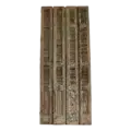Oude franse shutters set van 4 b-c