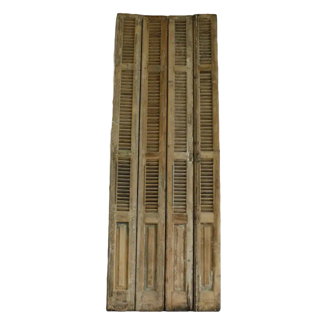 Oude Franse Shutters Set Van 4