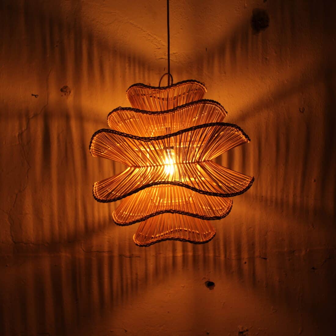 Rotan Hanglamp Wabisabi Naturel S Rotan Hanglamp Wabisabi Naturel S