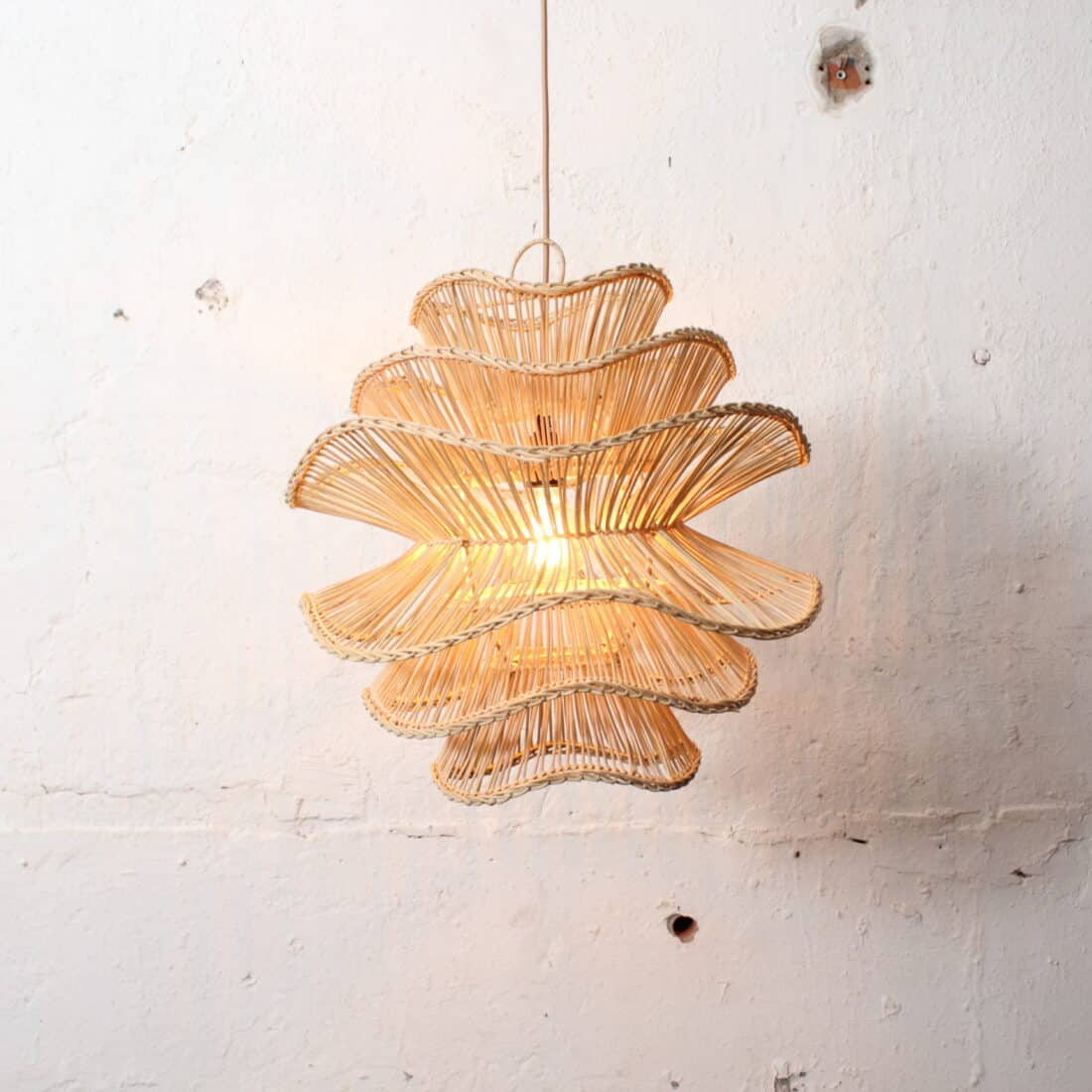 Rotan Hanglamp Wabisabi Naturel S Rotan Hanglamp Wabisabi Naturel S
