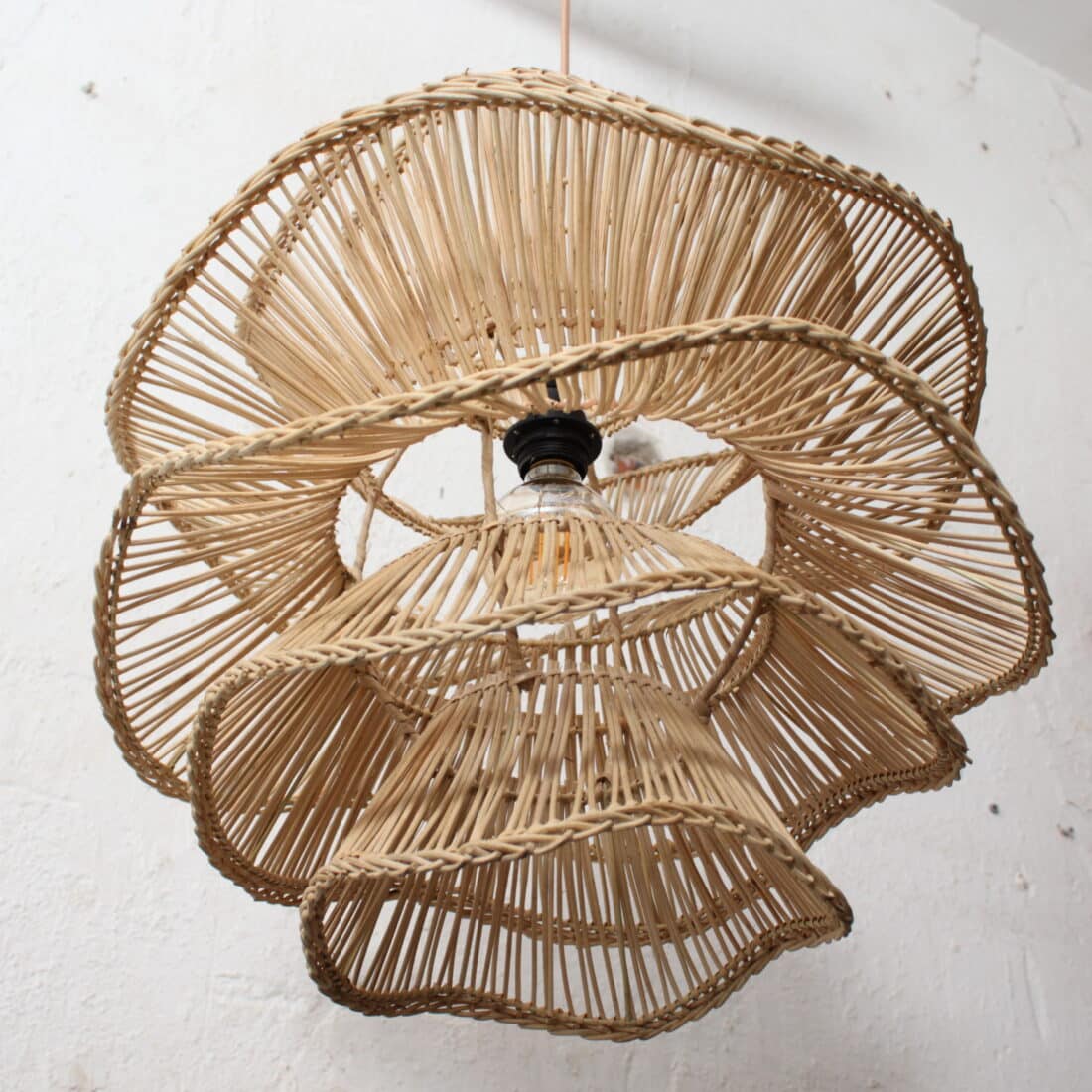 Rotan Hanglamp Wabisabi Naturel S Rotan Hanglamp Wabisabi Naturel S