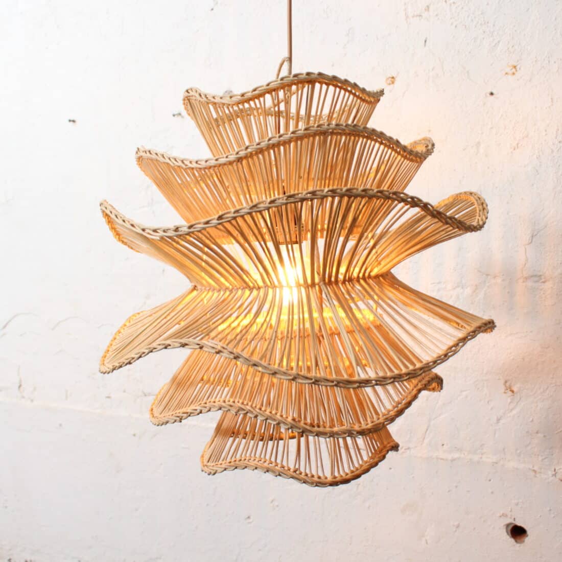 Rotan Hanglamp Wabisabi Naturel S Rotan Hanglamp Wabisabi Naturel S