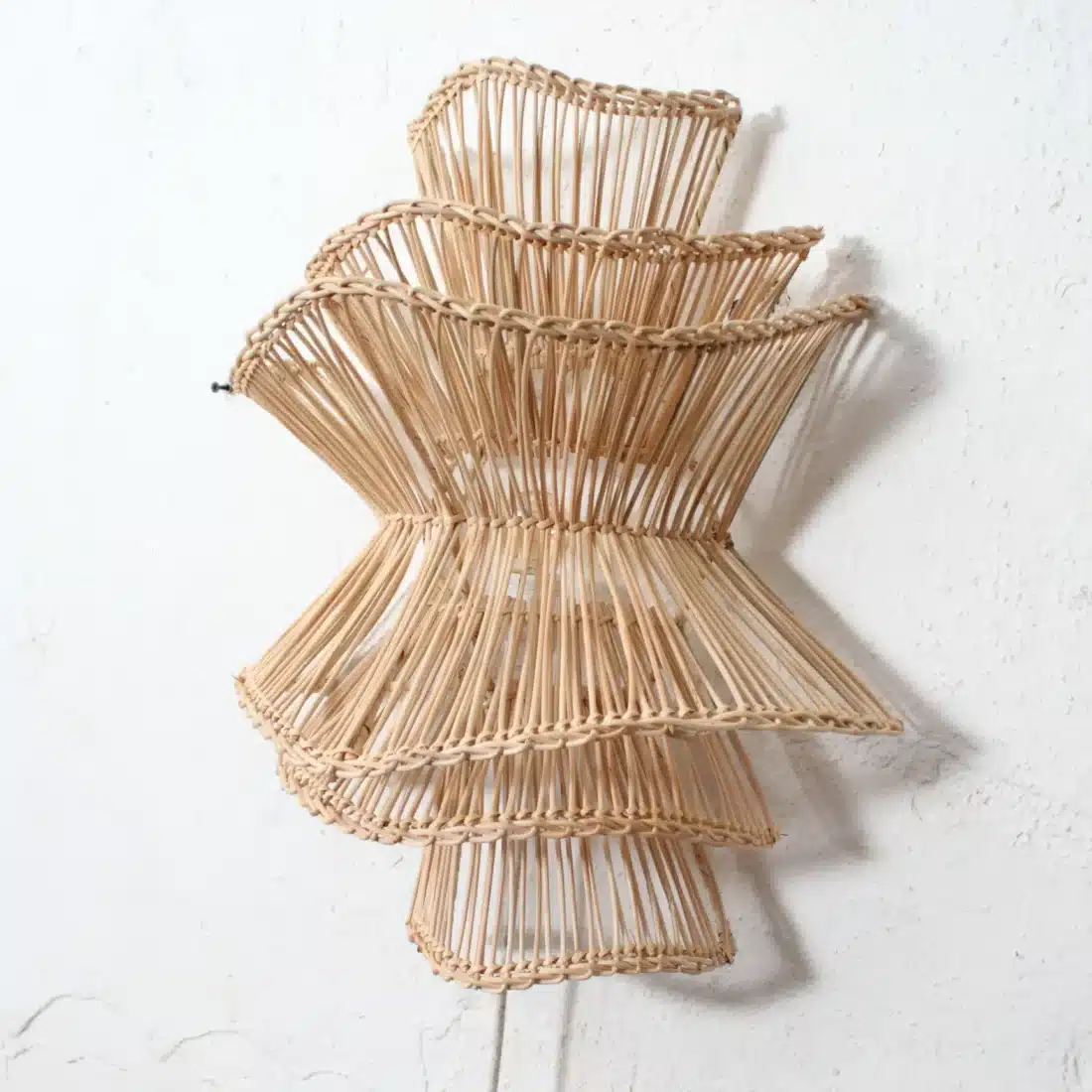 Rotan Wandlamp Wabisabi Naturel M Rotan Wandlamp Wabisabi Naturel M