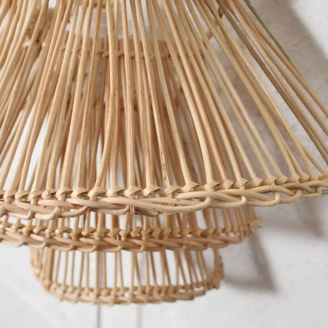 Rotan Wandlamp Wabisabi Naturel L Rotan Wandlamp Wabisabi Naturel L