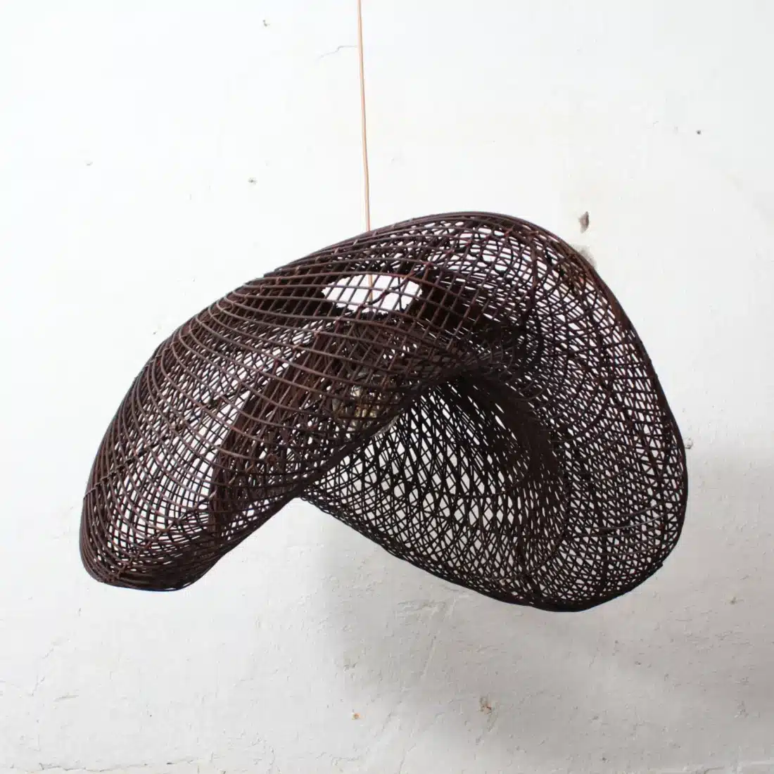 Rotan Hanglamp Golf Bruin Xl Rotan Hanglamp Golf Bruin Xl