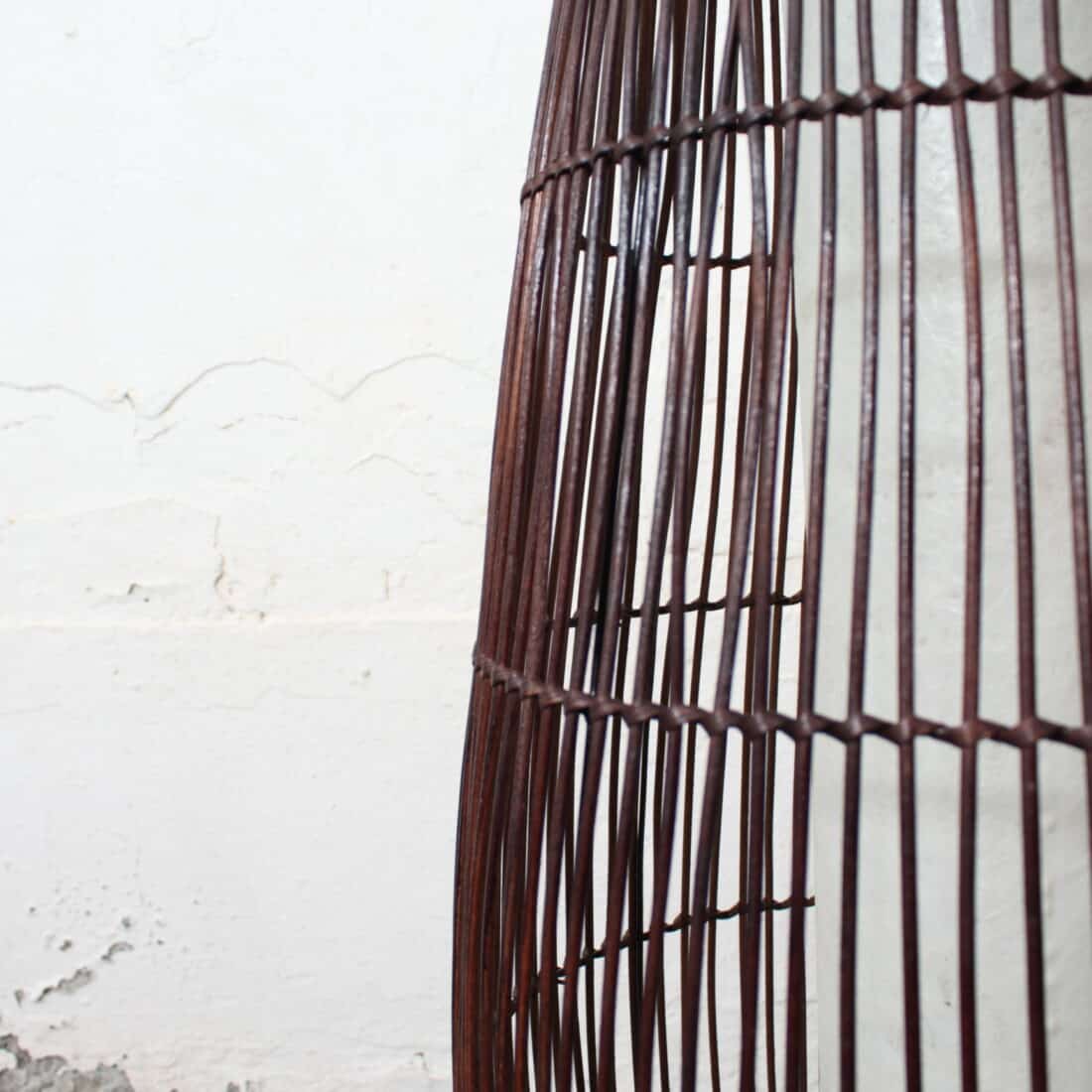 Rotan Vloerlamp Lucus Bruin L