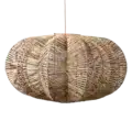 Rotan hanglamp | Ster gemeleerd L
