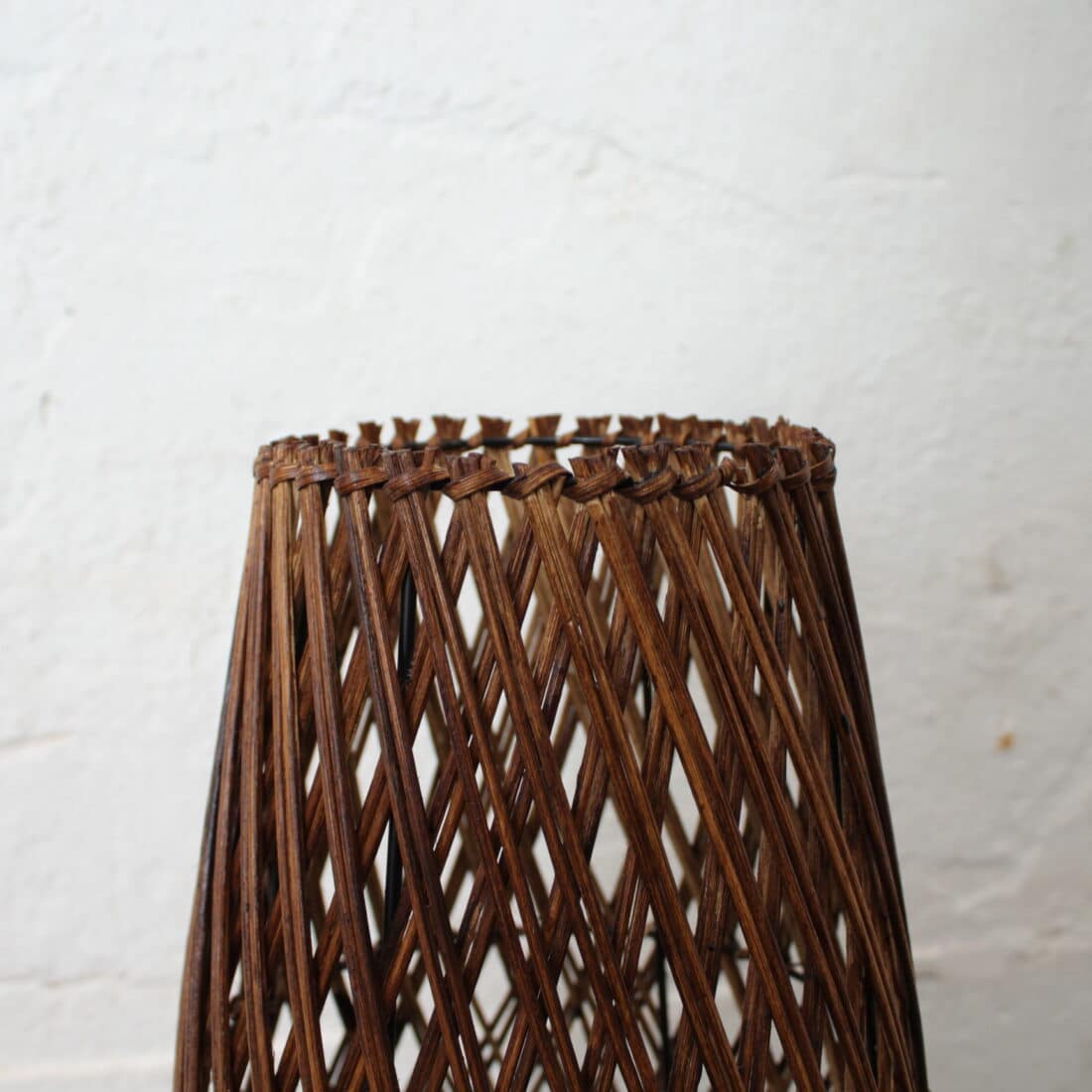 Rotan Vloerlamp Apollo Bruin S