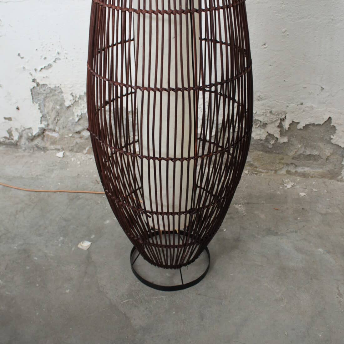 Rotan Vloerlamp Lucus Bruin M Rotan Vloerlamp Lucus Bruin M