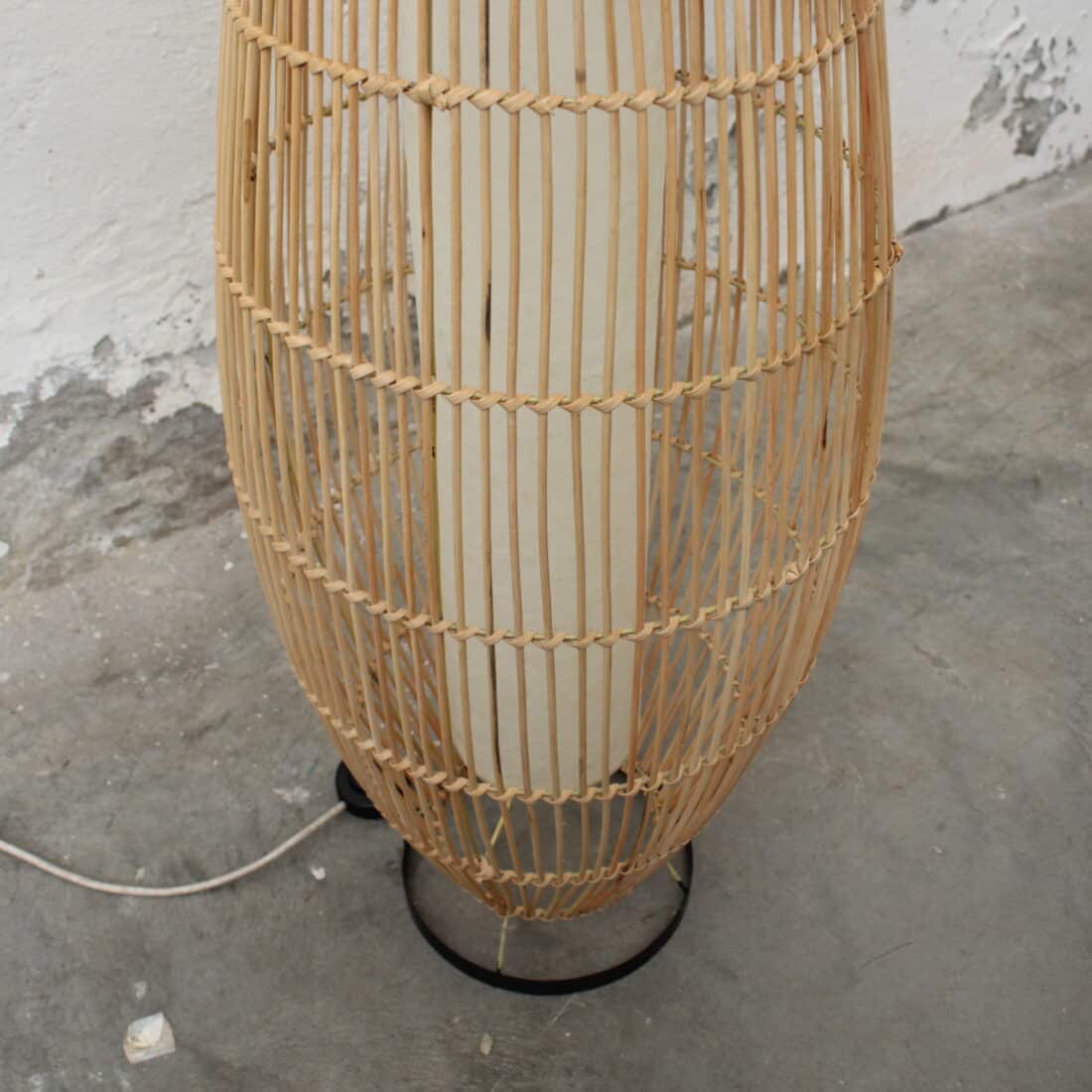 Rotan Vloerlamp Lucus Naturel M Rotan Vloerlamp Lucus Naturel M