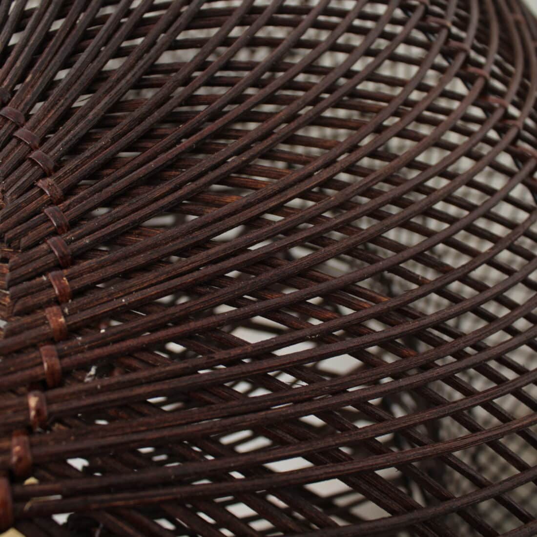 Rotan Hanglamp Golf Bruin L