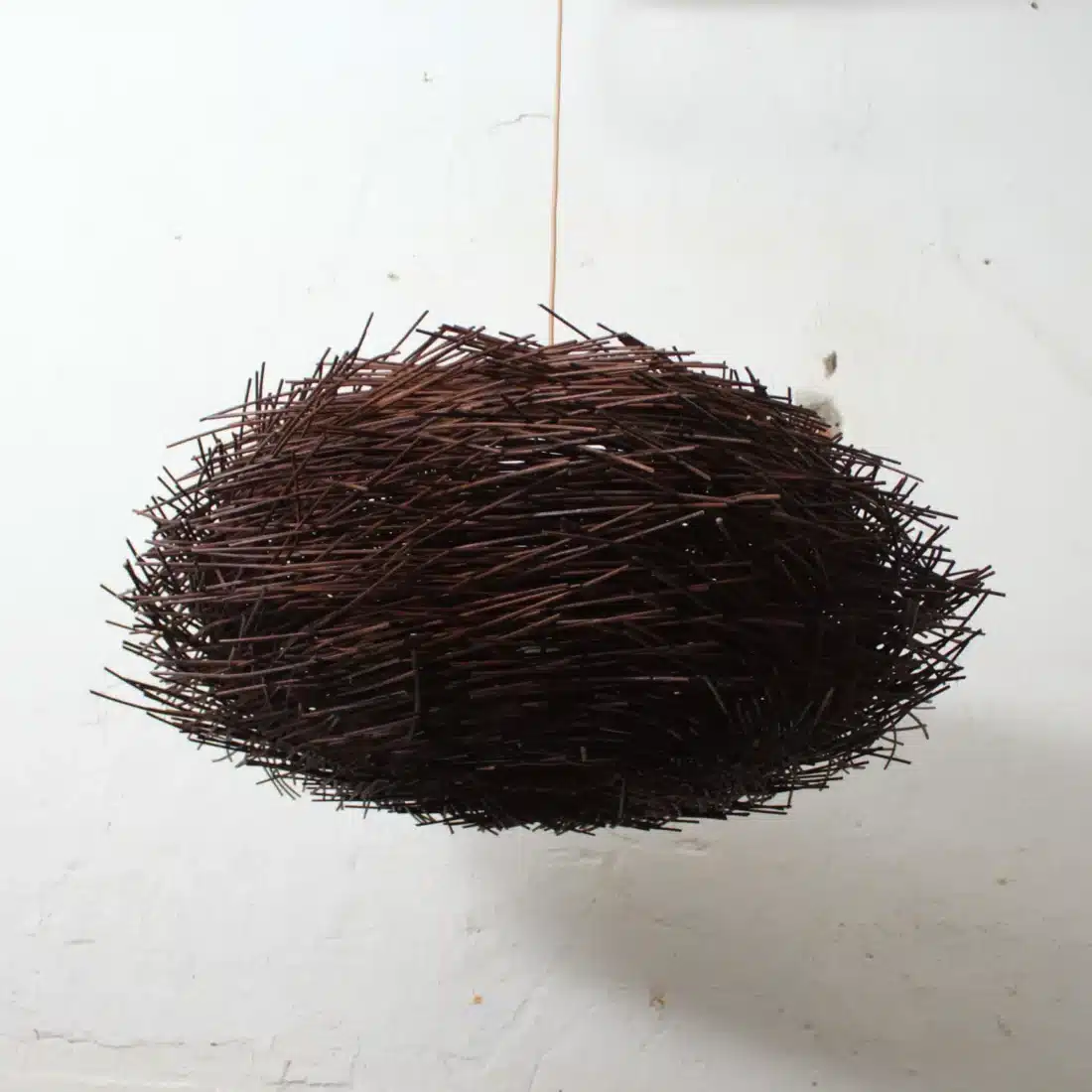 Rotan Hanglamp Landak Bruin M Rotan Hanglamp Landak Bruin M