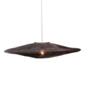 Rotan hanglamp | Ufo bruin L