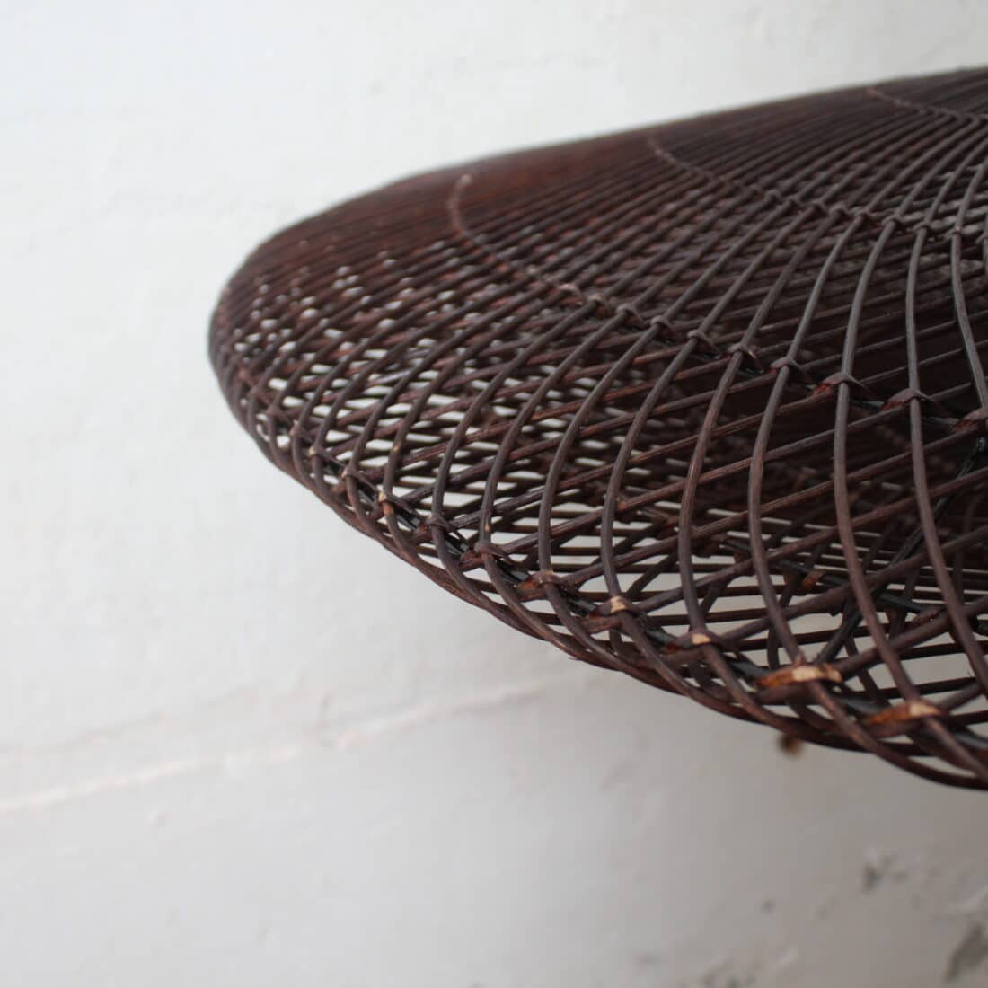 Rotan Hanglamp Ufo Bruin L Rotan Hanglamp Ufo Bruin L