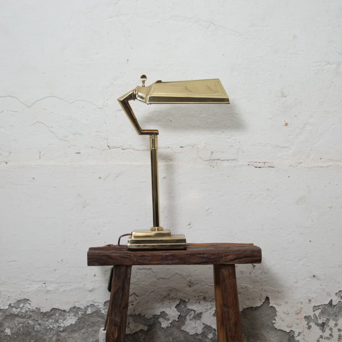 Vintage Bankers Bureaulamp
