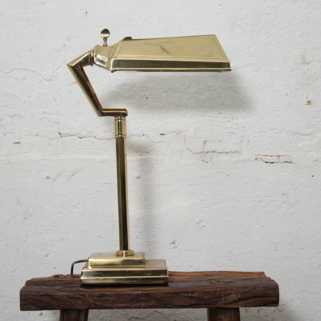 Vintage Bankers Bureaulamp