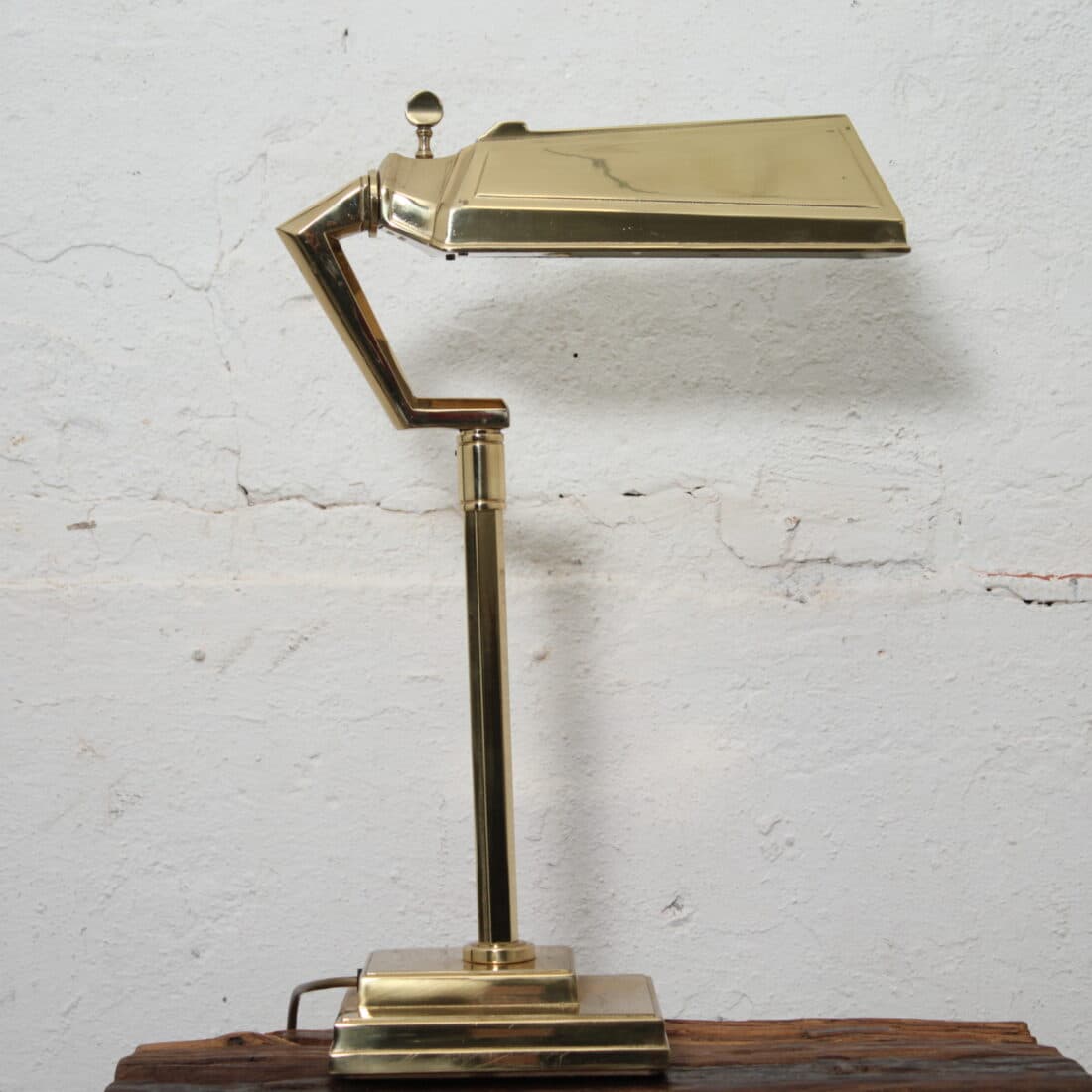 Vintage Bankers Bureaulamp