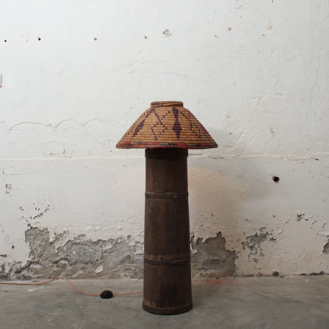Lamp Gevlochten Kap