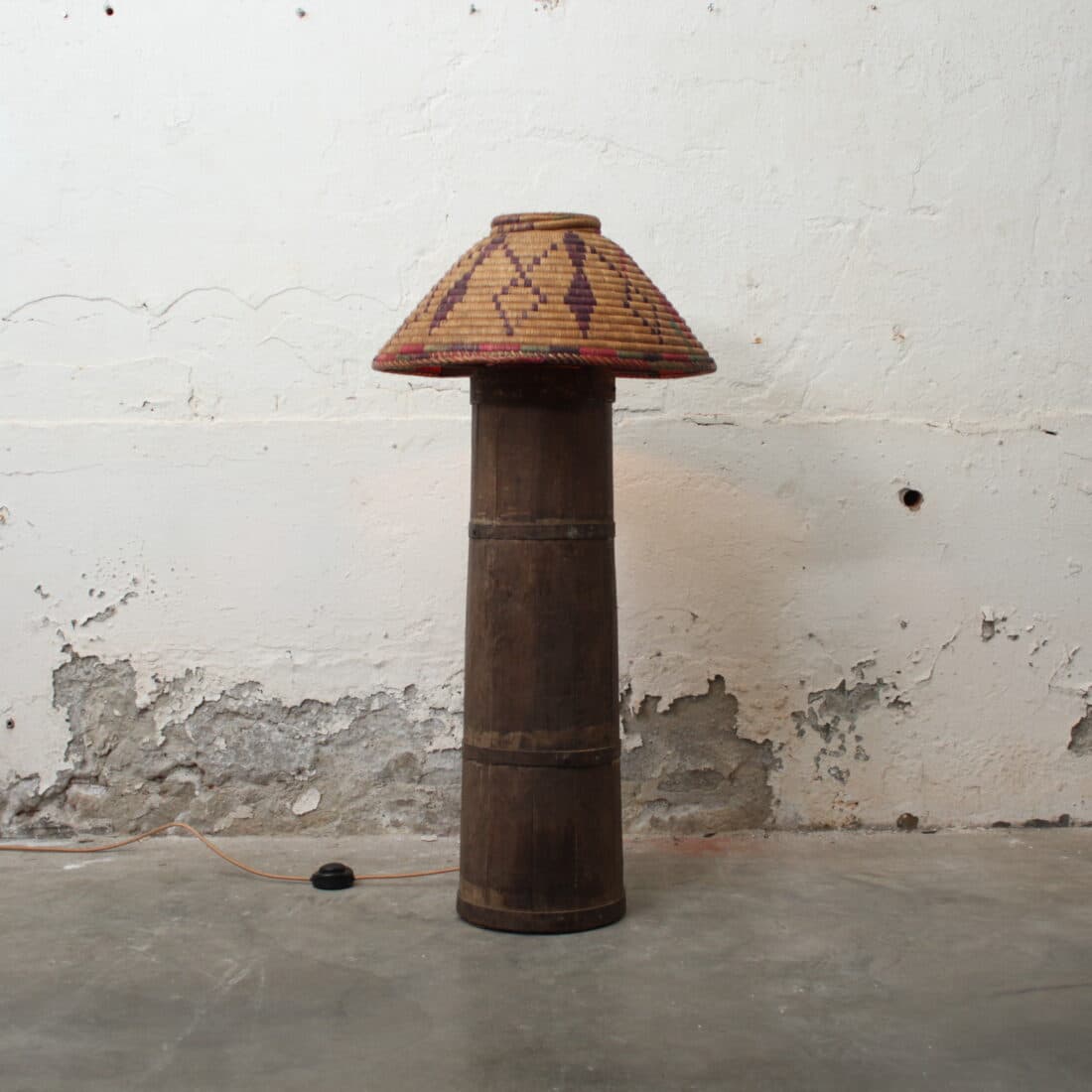 Lamp Gevlochten Kap
