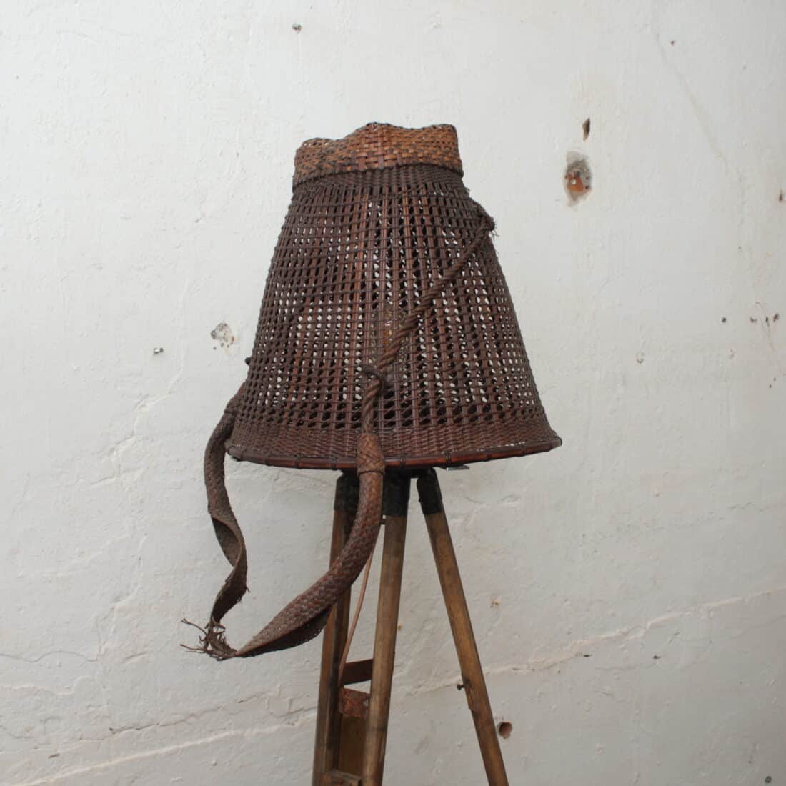 Staande Lamp 8211 Oude Rijstmand