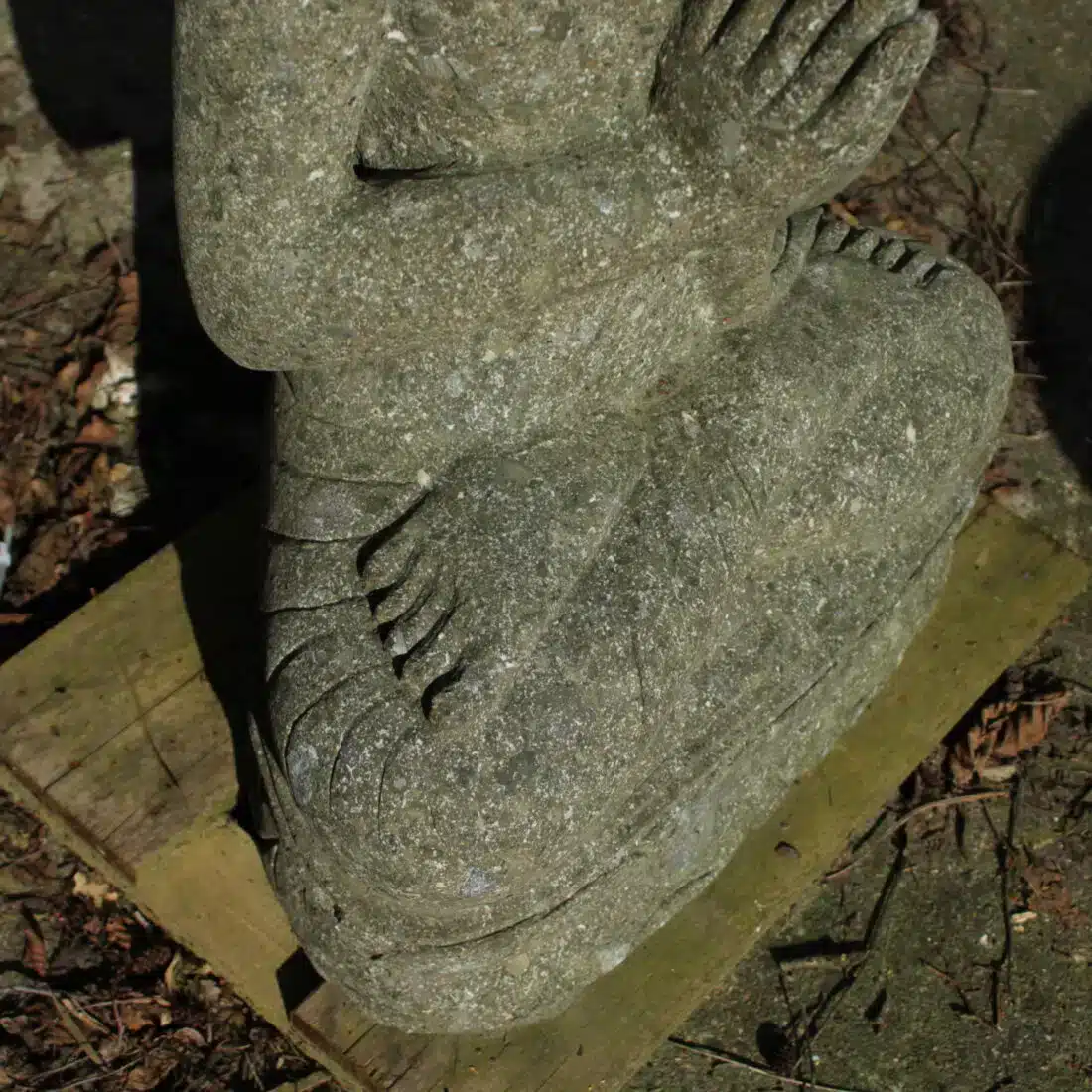 Zittende Boeddha Greenstone