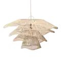 Rotan hanglamp | Wabisabi half naturel M
