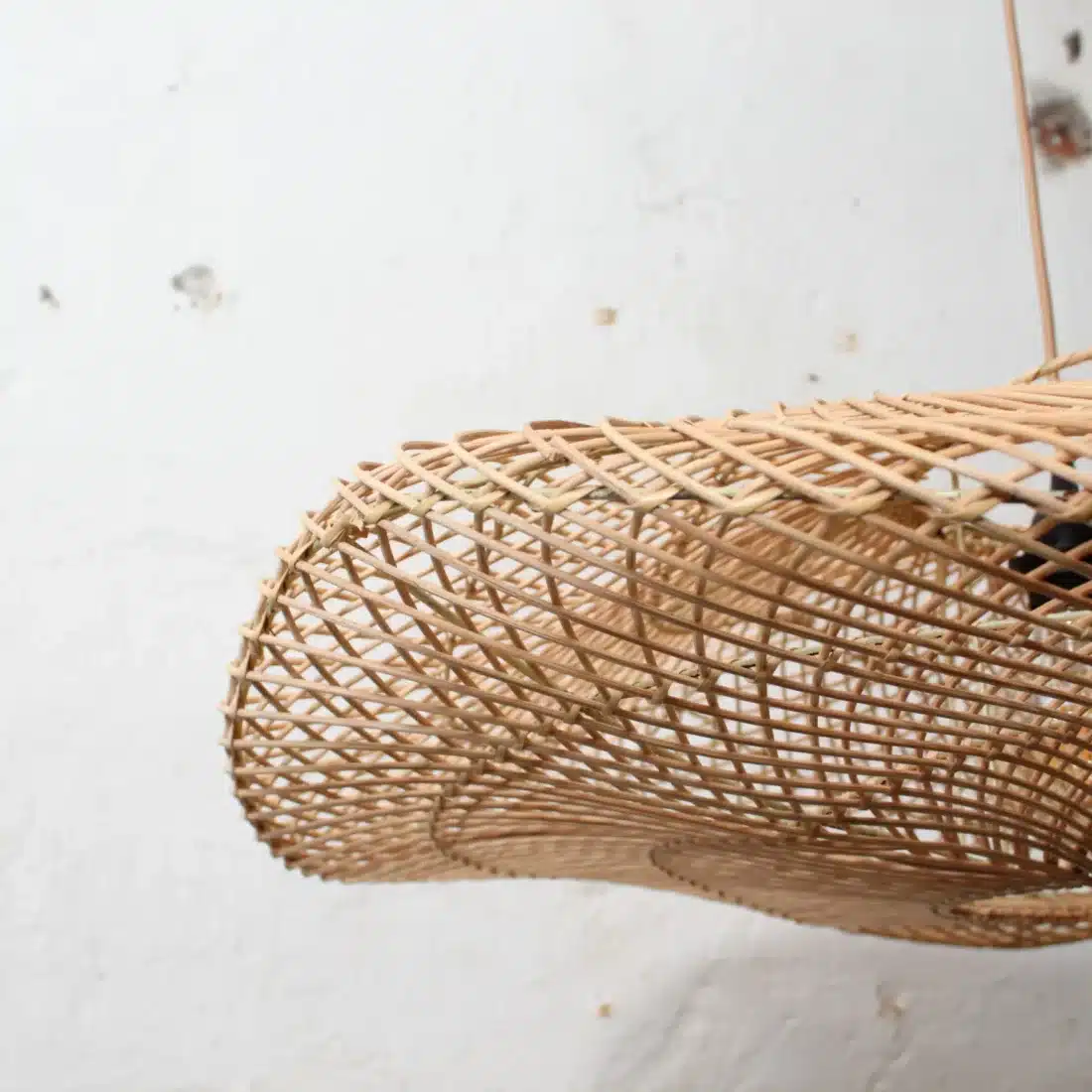 Rotan Hanglamp Wolk Naturel L Rotan Hanglamp Wolk Naturel L