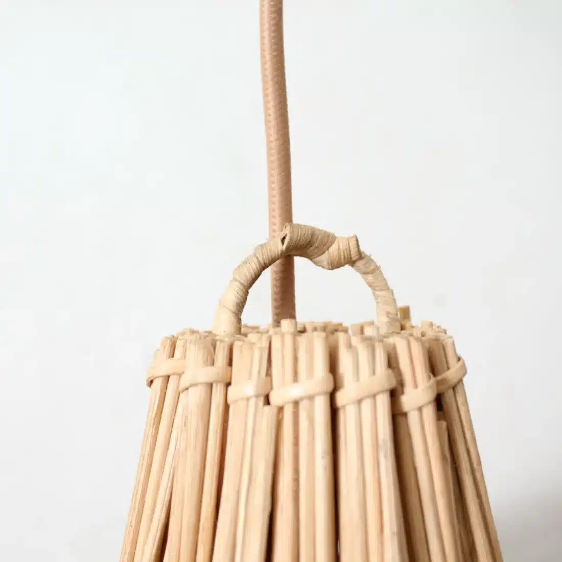 Rotan Hanglamp Bloem Naturel M Rotan Hanglamp Bloem Naturel M