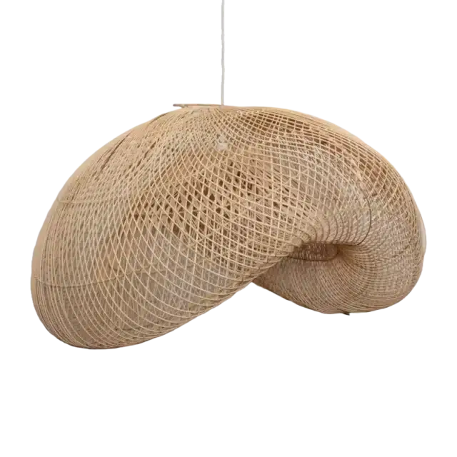 Rotan Hanglamp Golf Naturel L